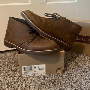 Clarks Ankle Leather Boots